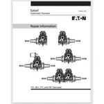 1991 Eaton 751, 851, 771, And 781 Hydrostatic Transaxle Repair Manual 16 Pages. Fixed Price $19.95.
