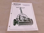 Bunton Instruction Manual For Multiple Mower Models. Fixed Price $49.99.
