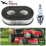 Air Filter + Spark Plug Kit For Troy-bilt Walk-behind Mower TB110 TB115 TB200 Us. Fixed Price $11.95.