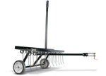 Agri-fab 45-0294 Tine De-tacher, 40" Tray, Semi-pneumatic Wheels, Black. Fixed Price $118.59.
