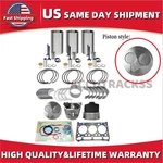 D1803-CR D1803-DI Overhaul Rebuild Kit For Kubota Engine. Fixed Price $379.05.