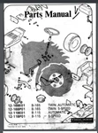 Wheel Horse B-115 B-165 Tractor Parts Lists 44 Pages For Year 1982. Fixed Price $19.95.