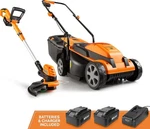 Lawnmaster 20VMWGT 24V Max 13-INCH Mower And Grass Trimmer 10-INCH Combo. Fixed Price $230.00.