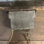 Craftsman LT1000 Battery Box 133753 With Lid 129965 Used Good. Fixed Price $16.50.