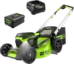 60V Cordless 21" Lawn Mower With 5AH Battery & Rapid Charger - Min Runtime. Fixed Price $666.99.