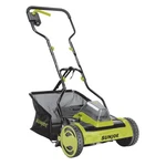 Sun Joe Cordless Electric Push Lawn Mower With 11.9GAL Bag, 15INCH Cutting Wi.... Fixed Price $376.62.