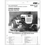 Bolens HT-20 2087 Tractor Owner's Manual 1973 Comb Bound Gloss Covers 30 Pages. Fixed Price $19.95.