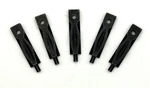 5 Tattoo Machine Short Double Diamond Armature Bars Black Steel Parts Made Usa. Fixed Price $14.99.