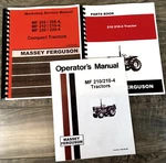 Massey Ferguson 210-4 Tractor Service Parts Operators Manual Repair Shop Set. Fixed Price $96.97.