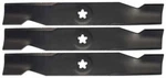 Sears Craftsman DGS6500 DYS4500 G5000 48" Lawn Tractor Mower Blades Set Of 3. Fixed Price $59.95.