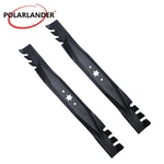 2PCS For Cub Cadet XT1 Troy Bilt 42'' Deck Mulching 3-IN-1 Blades 942-04308. Fixed Price $26.04.