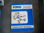 Ford Yt 12.5 16 Yard Tractor Models 9607430 &9607431 Operators Manual. Fixed Price $19.99.