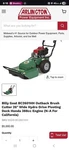 New Honda Billy Goat BC2601HH 26" Self Drive Brush Cutter Weed Eater-. Fixed Price $4899.99.