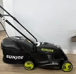 New Open Box Sun Joe 28V Cordless Lawn Mower 14" Battery & Charger Included. Fixed Price $189.94.