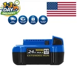 24V Max 4AH Lithium Power Tool Battery With Fast Recharge & Indicator. Fixed Price $64.99.