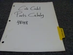 Cub Cadet 4814R Pro Performer Electric Pto Walk-behind Mower Parts Catalog. Fixed Price $77.54.