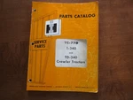 International Harvester TD340 Crawler Parts Manual. Fixed Price $25.00.